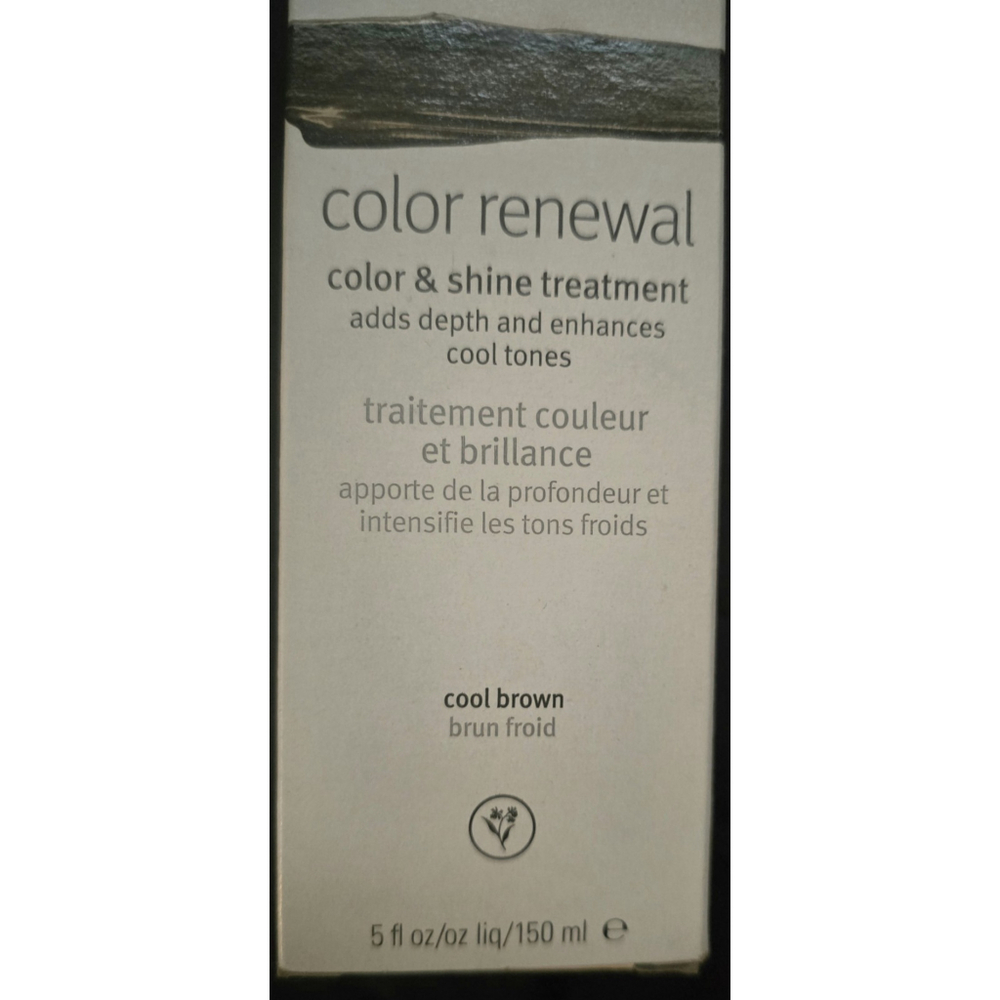 Aveda Color Renewal Color & Shine Treatment COOL BROWN 5oz NEW